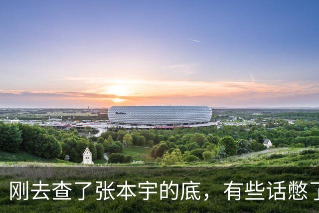 刚去查了张本宇的底，有些话憋了挺久，原来当年他全家改国籍，真不全是为了钱，更多是没路走了